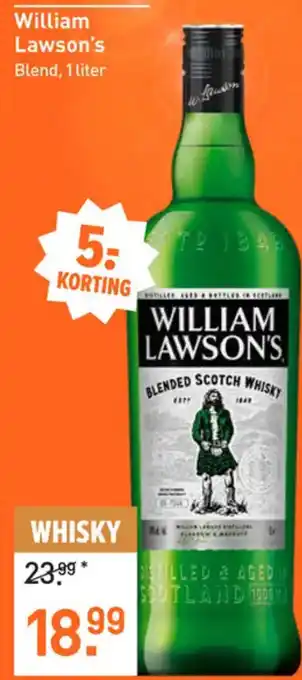 Gall & Gall William Lawson's Blend, 1 liter aanbieding