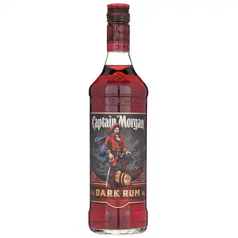 Dirck 3 Captain Morgan Dark Rum 70 cl aanbieding