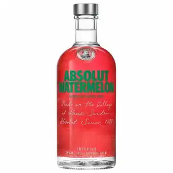 Dirck 3 Absolut Watermelon Vodka 70 cl aanbieding