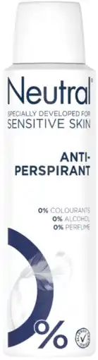 De Online Drogist Neutral Deodorant Anti-Perspirant Spray aanbieding