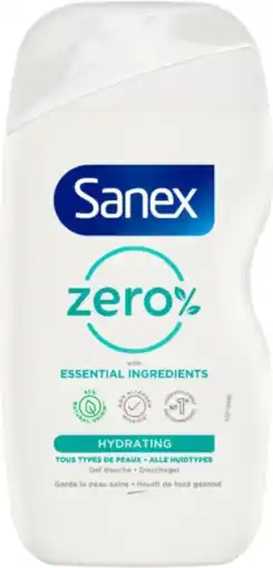 De Online Drogist Sanex Douchegel Zero% Hydrating aanbieding