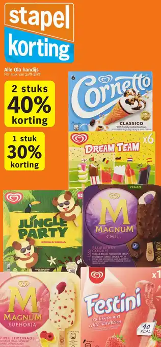 Albert Heijn Alle Ola handijs aanbieding