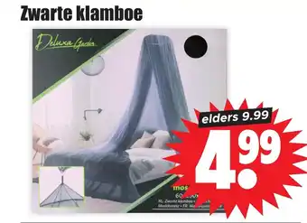 Dirk Zwarte klamboe aanbieding