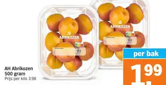 Albert Heijn Abrikozen 500 gram aanbieding