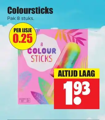 Dirk Coloursticks aanbieding