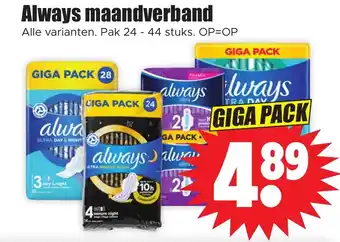 Dirk Always maandverband aanbieding