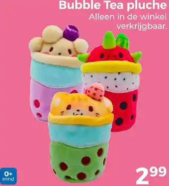 Trekpleister Bubble Tea pluche aanbieding