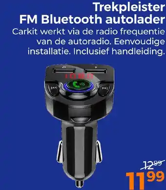 Trekpleister FM Bluetooth autolader aanbieding