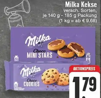 Edeka DE Milka Kekse aanbieding