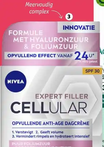 Kruidvat Nivea Cellular hyaluron dagcrème SPF 30 50 ml aanbieding