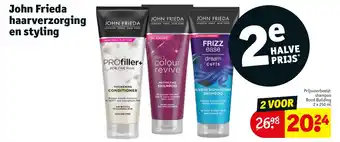 Kruidvat John Frieda haarverzorging en styling aanbieding