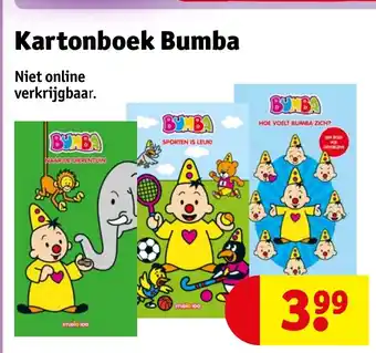 Kruidvat Kartonboek Bumba aanbieding