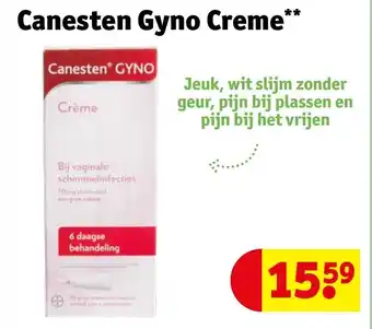 Kruidvat Canesten Gyno Creme aanbieding