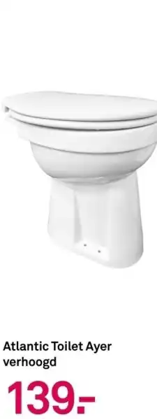 Karwei Atlantic toilet ayer verhoogd aanbieding