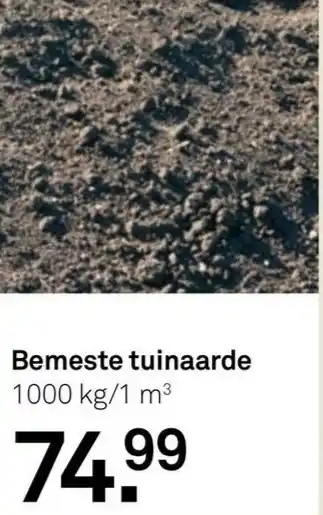 Karwei Bemeste tuinaarde aanbieding