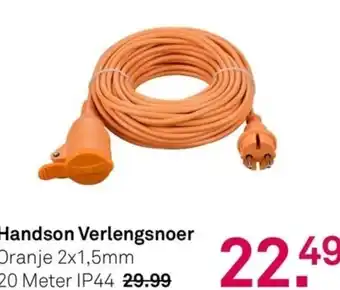Karwei Handson verlengsnoer aanbieding
