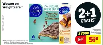 Kruidvat Wecare en Weightcare aanbieding