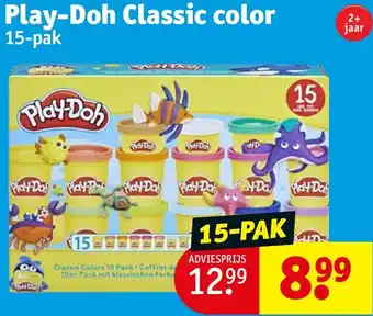 Kruidvat Play-Doh Classic color 15-pak aanbieding