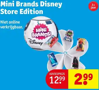 Kruidvat Mini Brands Disney Store Edition aanbieding