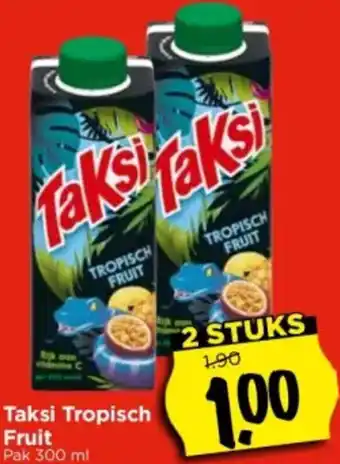 Vomar Voordeelmarkt Taksi Tropisch Fruit 300ml aanbieding