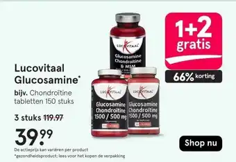 Etos Lucovitaal Glucosamine* aanbieding