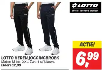 Dekamarkt LOTTO HEREN JOGGINGBROEK aanbieding