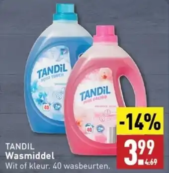 ALDI TANDIL Wasmiddel aanbieding