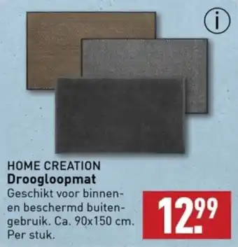 ALDI HOME CREATION Droogloopmat 90 x 150 cm aanbieding