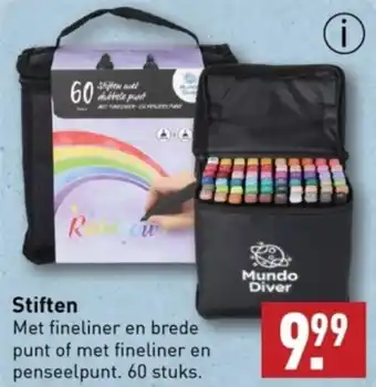 ALDI Stiften aanbieding