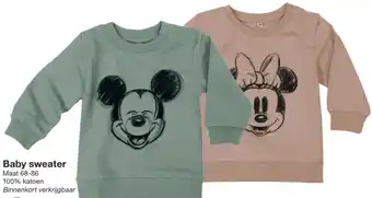 Zeeman Baby sweater aanbieding
