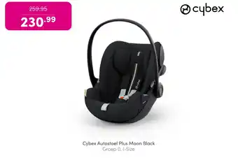 Baby & Tiener Cybex autostoel plus moon black groep 0 l size aanbieding