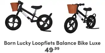 Baby & Tiener Born Lucky Loopfiets Balance Bike Luxe aanbieding