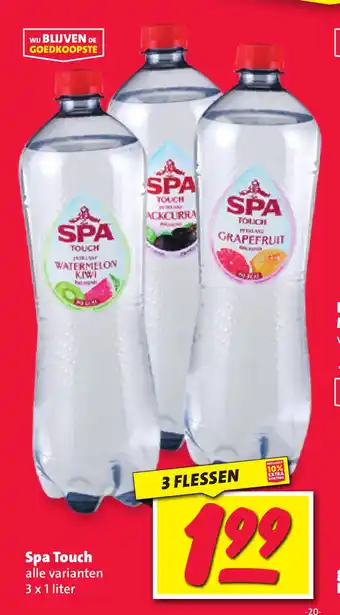 Nettorama Spa Touch 3 x 1 liter aanbieding