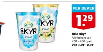 Hoogvliet Arla skyr aanbieding