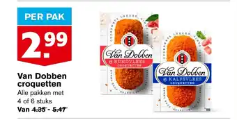Hoogvliet Van Dobben croquetten aanbieding