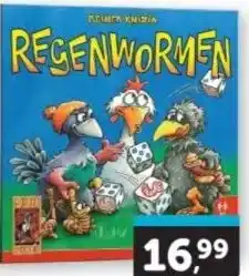 Boekenvoordeel Regenwormen aanbieding