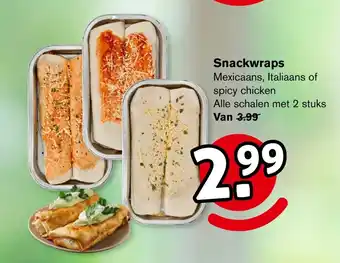 Hoogvliet Snackwraps aanbieding