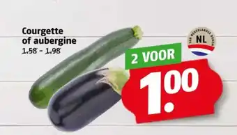 Poiesz Courgette of aubergine aanbieding