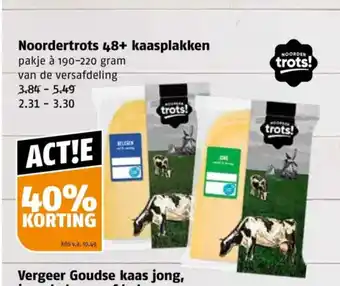 Poiesz Noordertrots 48+ kaasplakken aanbieding