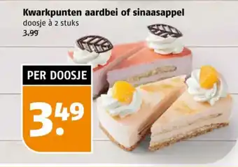 Poiesz Kwarkpunten aardbei of sinaasappel aanbieding