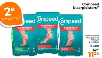 Trekpleister Compeed blaarpleisters** aanbieding