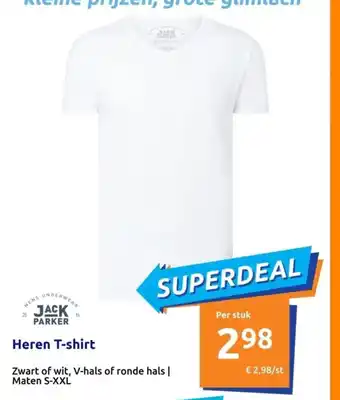 Action Heren T-shirt S-XXL aanbieding