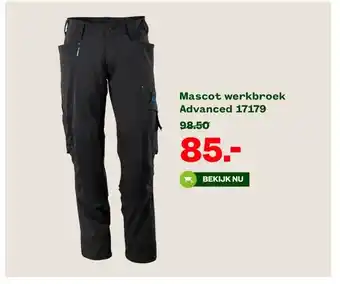Welkoop Mascot werkbroek Advanced 17179 aanbieding