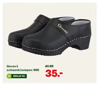 Welkoop Gevavi schoenklompen 900 aanbieding