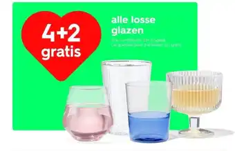 HEMA alle losse glazen aanbieding