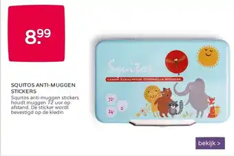 Prenatal Squitos anti-muggen stickers aanbieding