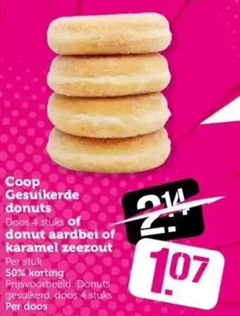 Coop Gesuikerde donuts aanbieding