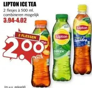 MCD Supermarkt LIPTON ICE TEA aanbieding