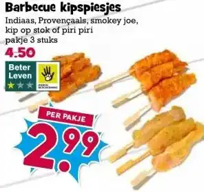 Boon`s Markt Barbecue kipspiesjes aanbieding