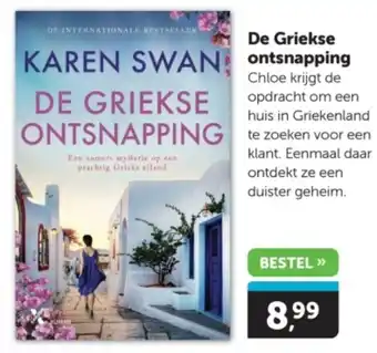 Boekenvoordeel De griekse ontsnapping aanbieding